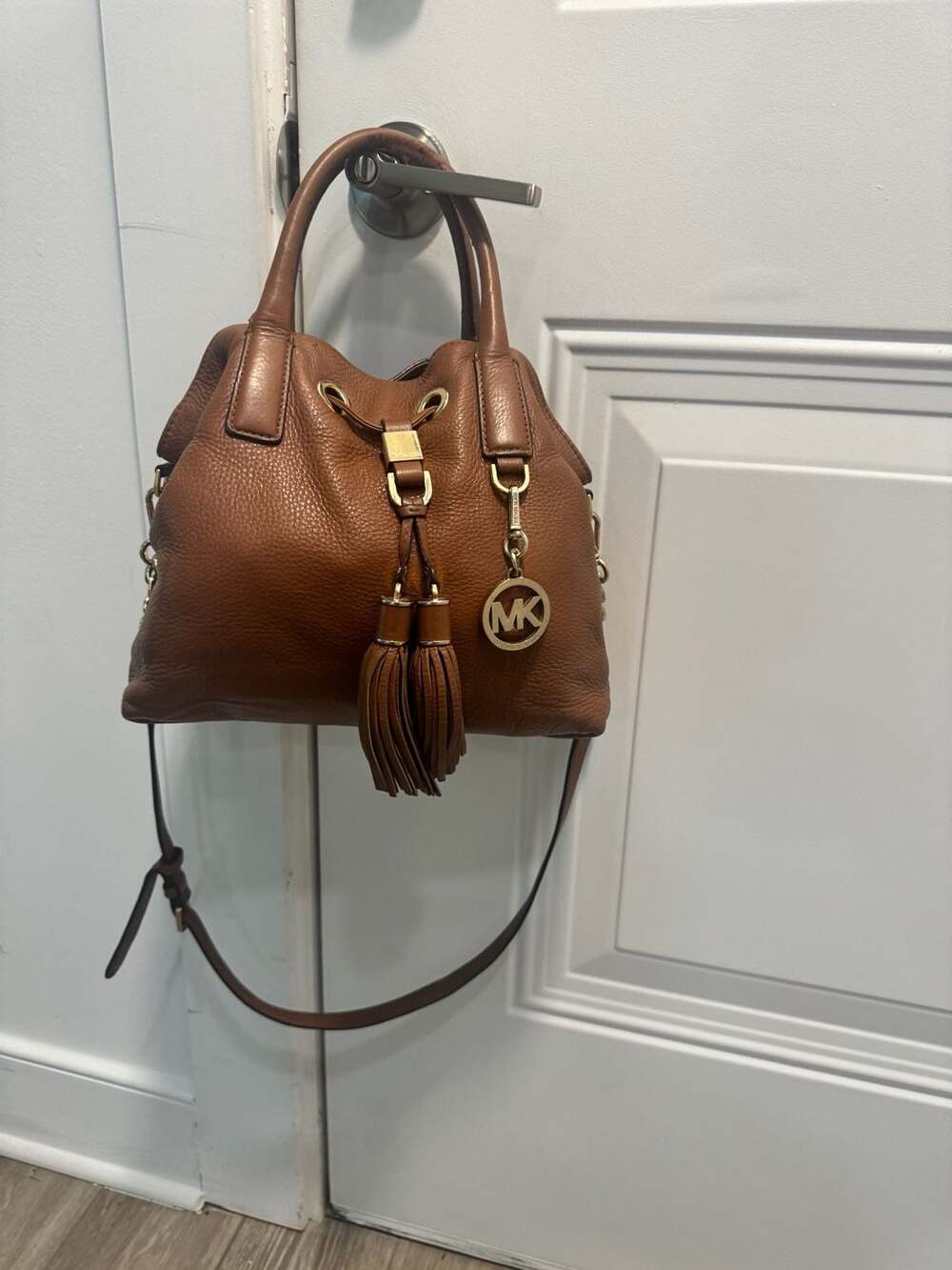 Michael Kors Camden Tassel Shoulder Bag